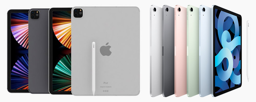 iPad Pro 2021 vs iPad Air 4