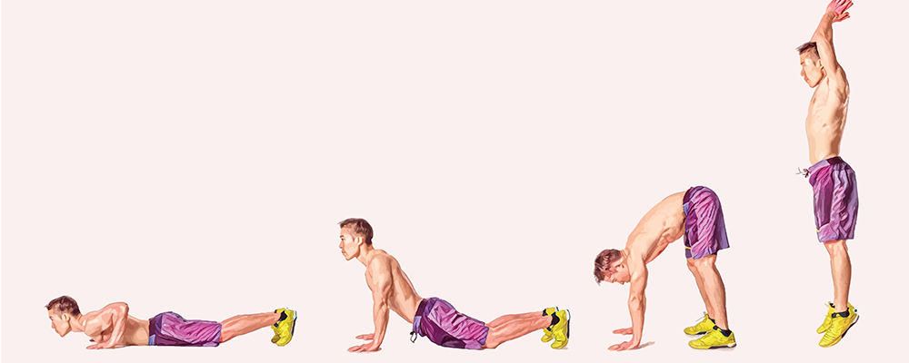 mejores-ejercicios-en-casa-Burpees
