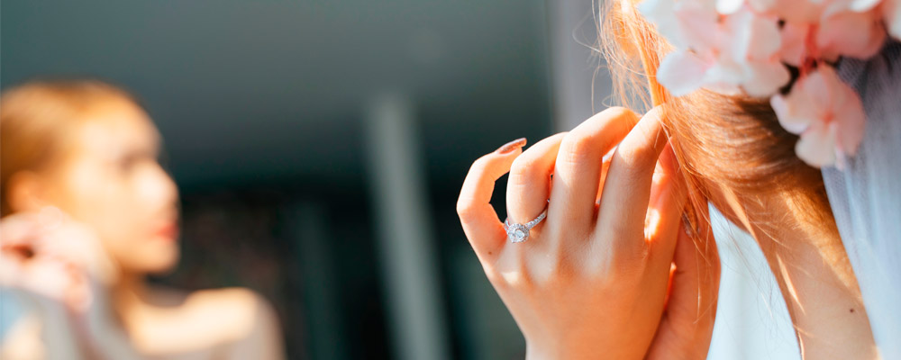 Pendientes de novia originales 