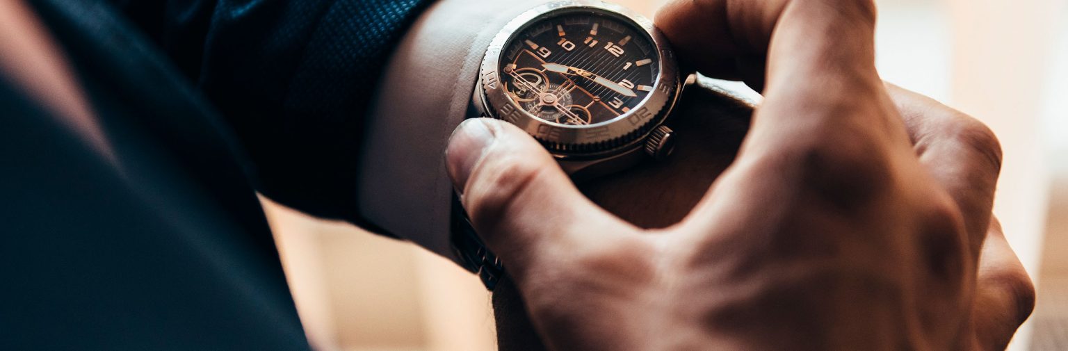 talla reloj hombre